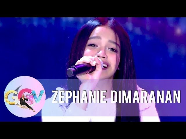 Zephanie performs her single "Pangarap Kong Pangarap Mo" | GGV