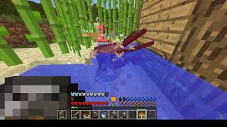 beating a squid to death with a pizza (Minecraft)