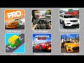 Drift max pro, Driving Academy 2,Taxi Car simulator, Race in Car 2,Car parking multiplayer,Taxi Run,