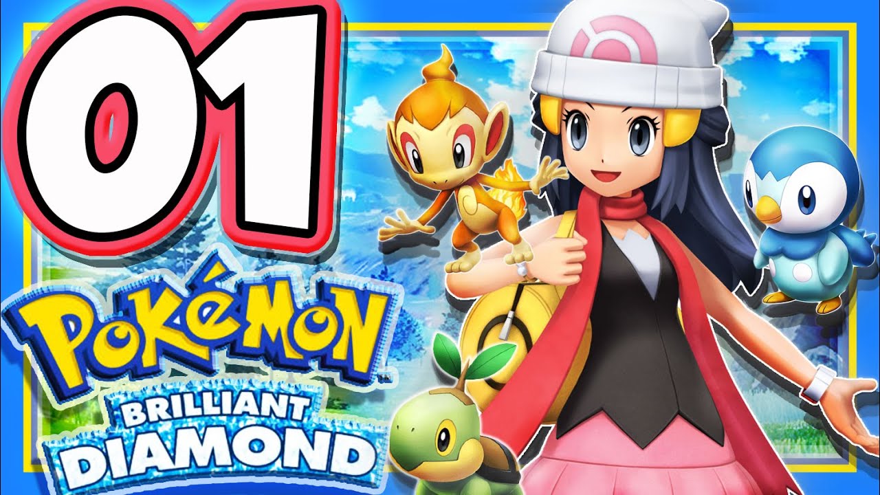 Pokemon Brilliant Diamond & Shining Pearl Part 1 Your Grand Adventure Awaits (Nintendo Switch)