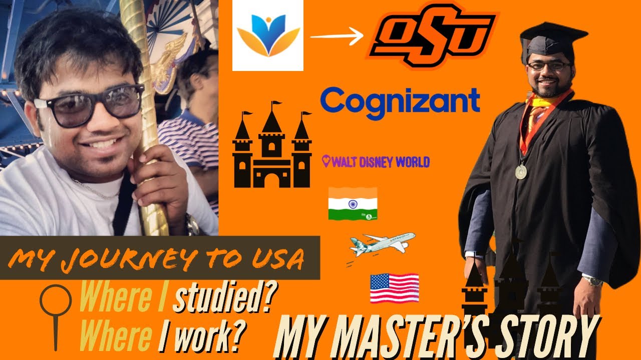 My Complete Journey to America from India | CTS | Master's Degree | Disney Internship | Randstad