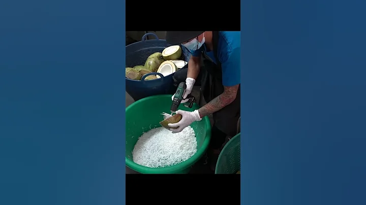 Ice Cream Lovers! Amazing Coconut Ice Cream Making Master - Thailand Street Food #shorts - DayDayNews