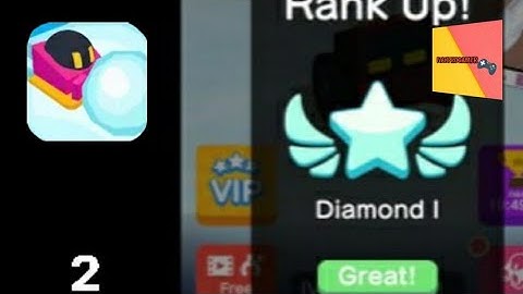 Snowball.io - Diamond Rank Unlocked - Gameplay Part 2 (iOS, Android)
