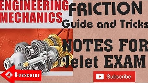#Jelet#exam,🤗 Engineering#Mechanics #Friction#chapter#Guiding & #tricks# for #easy# solving #maths
