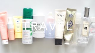 Travel Skincare Bag Packing Small Products To Save Space And Weight Ad