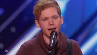 Video thumbnail of "Chase Goehring: Songwriter With ORIGINAL HIT 'HURT' Will WOW You | America’s Got Talent 2017"