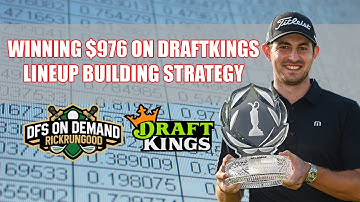 Winning $976 on DraftKings | Lineup Building Strategy - Core Cascading