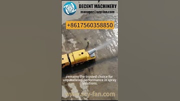 How do mist cannons improve productivity through dust suppression? #dustsuppression #fogcannon