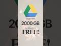 Free 2 TB Google Drive Storage Free 2 TB Google Drive Storage