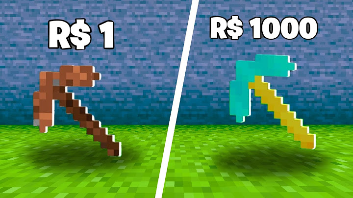 Com essa Picareta de R$100 000 eu DESTRUI O MUNDO INTEIRO