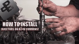 How to Install 24v Cummins Fuel Injectors | Power Driven Diesel