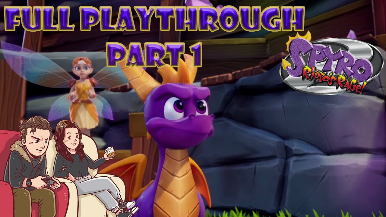 Spyro 2 Riptos Rage Full Playthrough Compilation [Part 1] | Spyro ...