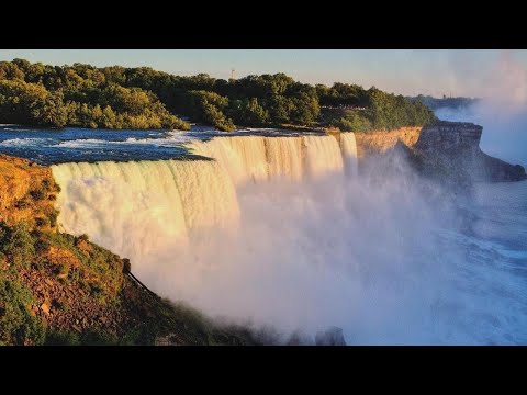 Как возник Ниагарский водопад. Интересные факты о природе