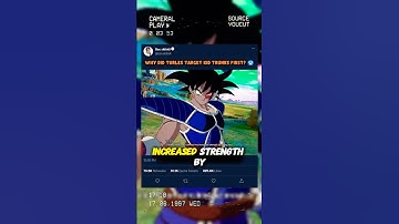 Why Did Turles Target Kid Trunks First? 🥶 #sparkingzero #crashout #knockout
