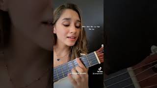 Video thumbnail of ""Quédate, que la noche sin ti duele" en guitarra FÁCIL"