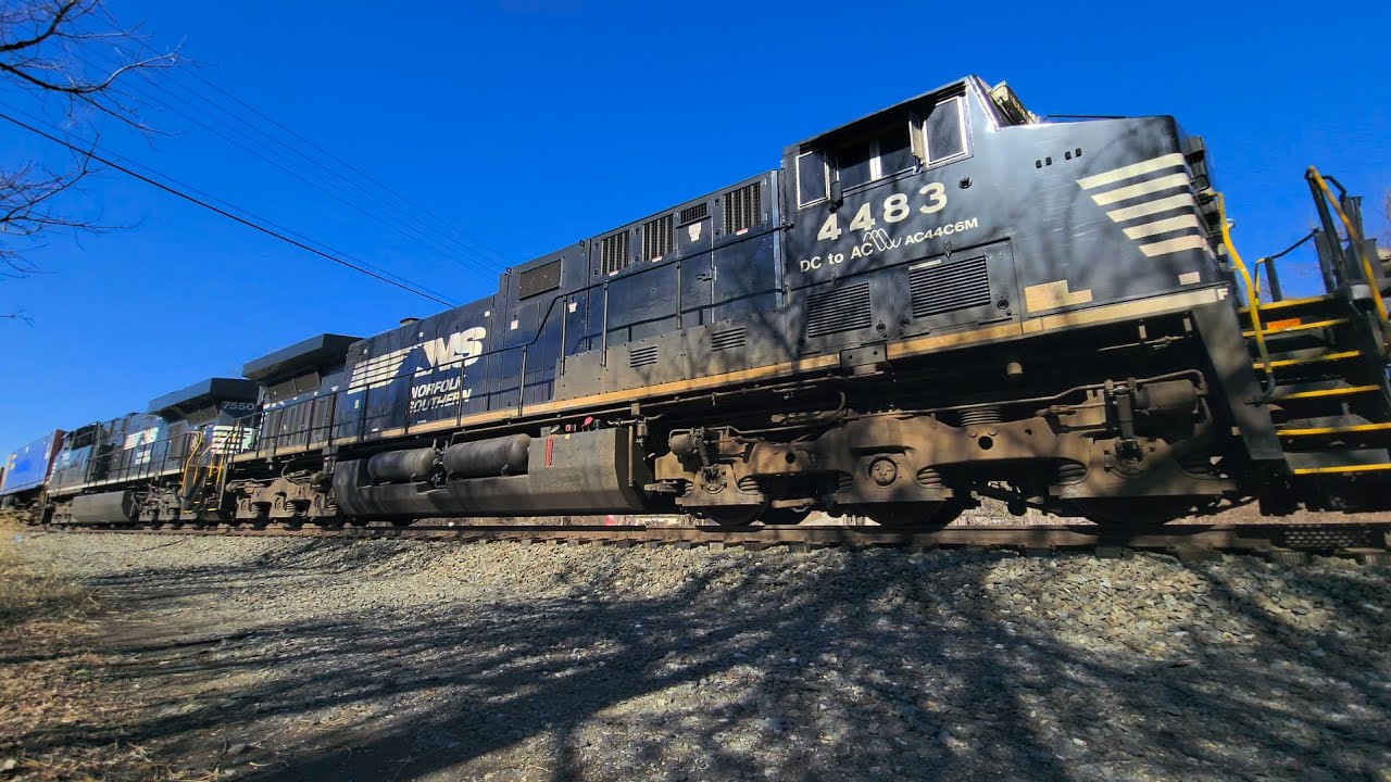High-stack and Piggyback Railfanning on the Pittsburgh Line Eastbound 