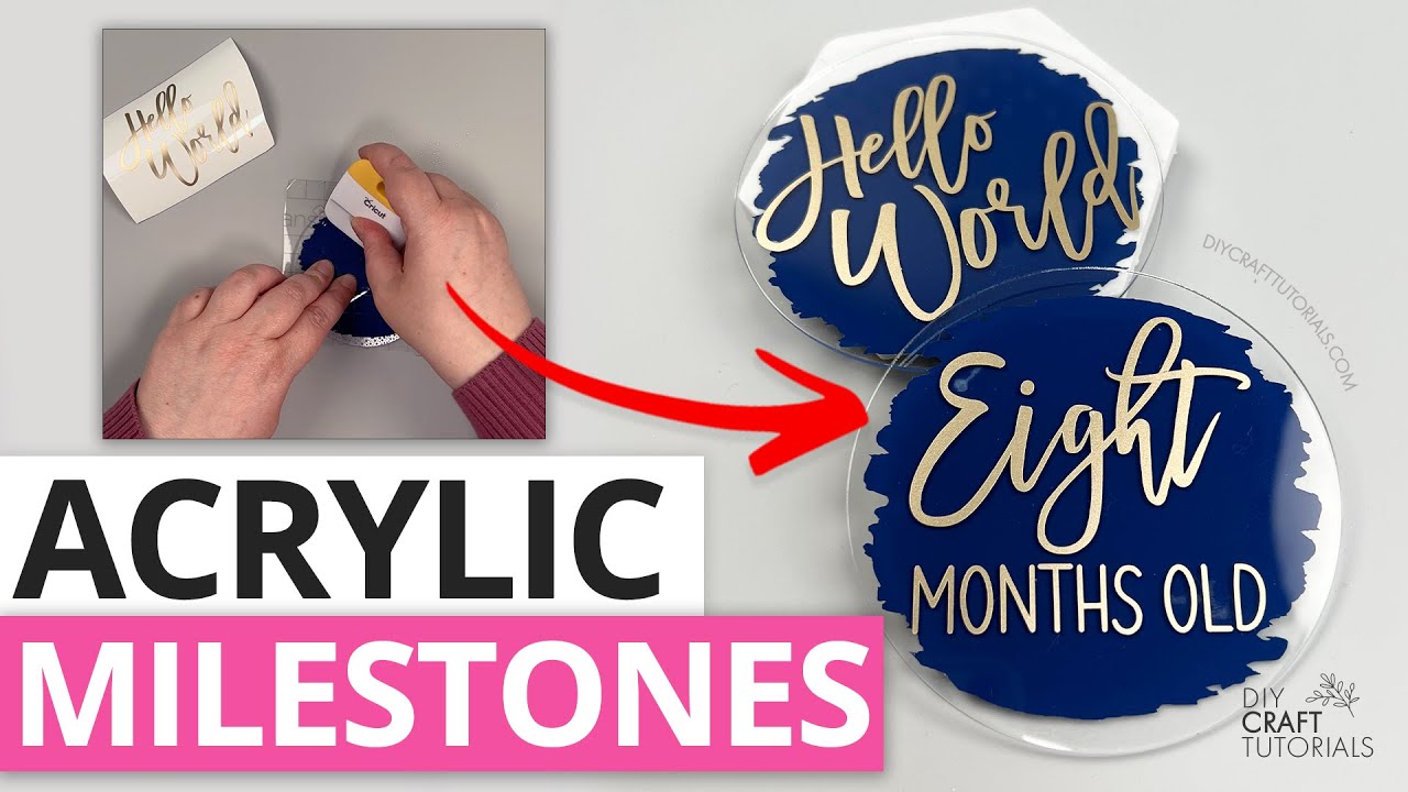 ACRYLIC MILESTONE DISC ASSEMBLY TUTORIAL