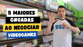 JAMAIS cometa esses 5 ERROS em uma NEGOCIAÇÃO de GAMES | Retrô |