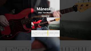 Måneskin - GOSSIP ft. Tom Morello #bass #cover #florainbass