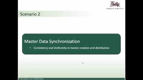 Data Sync Tally.ERP9 5.0 Above From Tally Solutions Pvt Ltd | By Ur