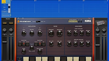 Korg Gadget, Lets Compose with Pheonix