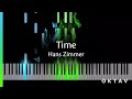 Hans zimmer  time inception  piano tutorial