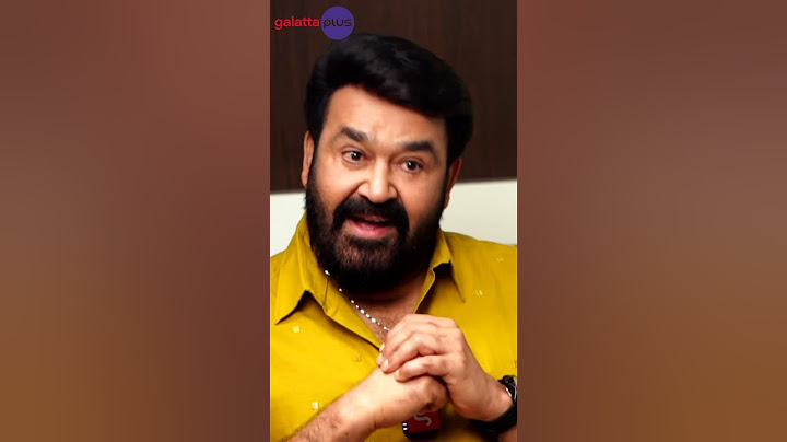 "Mohanlal shares an interesting anecdote from his first film." #barroz #galattaplus