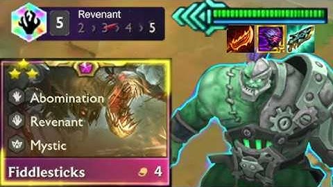 FIDDLE BASE WIPE: ⭐⭐⭐ 3-Star Fiddlesticks Carry! | 5 Abomination and 6 Brawler Comp | TFT SET 5.5