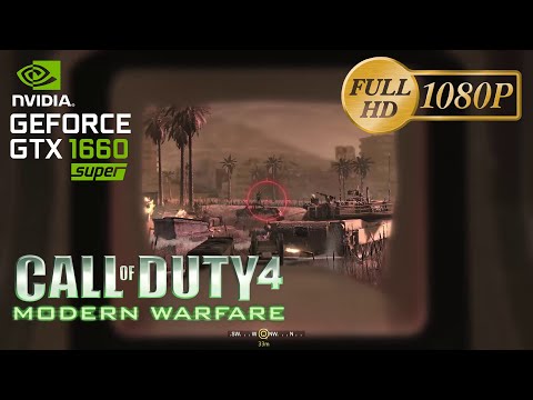 CoD 4 Modern Warfare Secure The Tank Act 1 Mission 3 The Bog HD 1080p 60FPS COD4 MW 