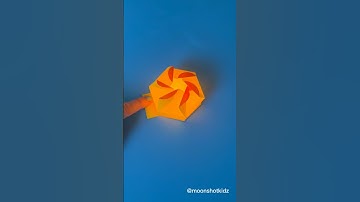 DIY blooming lantern. Easy paper electronics project for beginners. #stem #craft #electricalcircuit