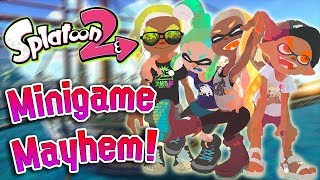 MINIGAME MAYHEM! | Splatoon 2 (Funny Moments)