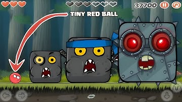 Red Ball 4 - Tiny Red Ball - All Levels - All Chapters - All Bosses Superspeed Gameplay Volume 1,2,3