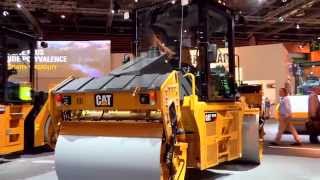 Cat® CD44B Split Drum Tandem Vibratory Roller Debut | INTERMAT