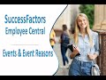 Events and event reasons   sap successfactors employee central