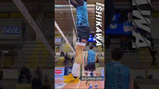 Yuki Ishikawa Is Warming Up In The Match Against Cisterna 17122022