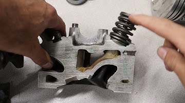 ASE A-1 Valve tip too tall. Engine repair cylinder head