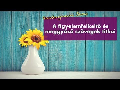 Videó: Mi az a meggyőző eszköz?