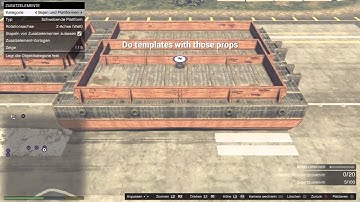 GTA5 | Creator Tutorial 1: How to place props in a flat angle