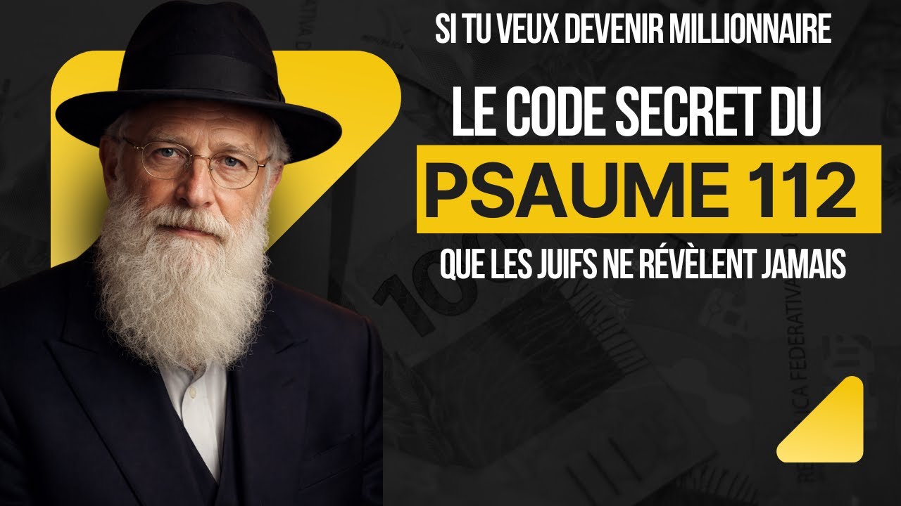 Le Code du Psaume 112 : Les 7 Lois qui Changent ta Relation à l’Argent