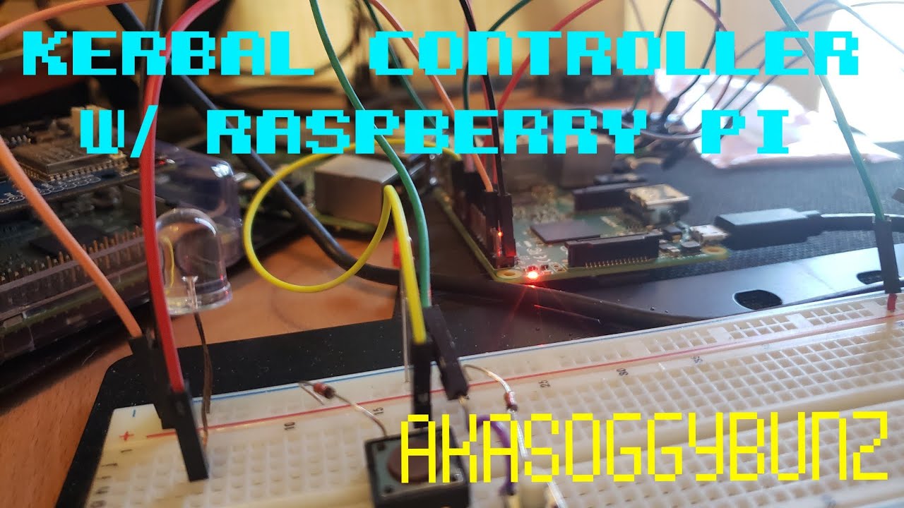 Kerbal Controller Using Raspberry Pi | Proof of Concept | Video 1