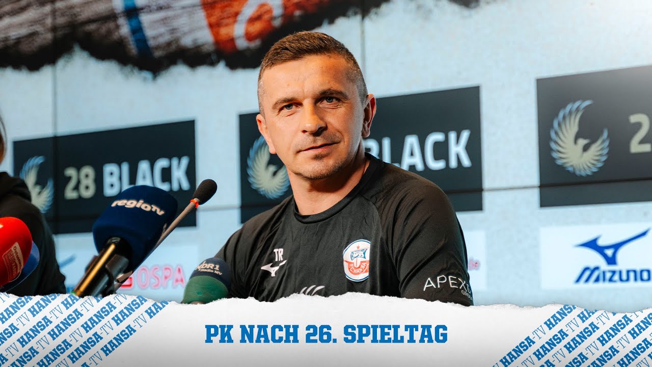 PK nach dem Spiel: F.C. Hansa Rostock vs. SpVgg Greuther Fürth