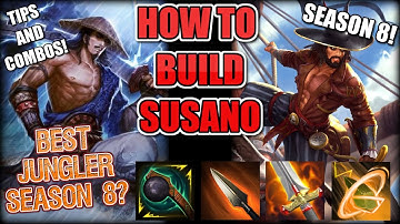 How to Build and Play Susano - SMITE - Season 8 - Complete Guide