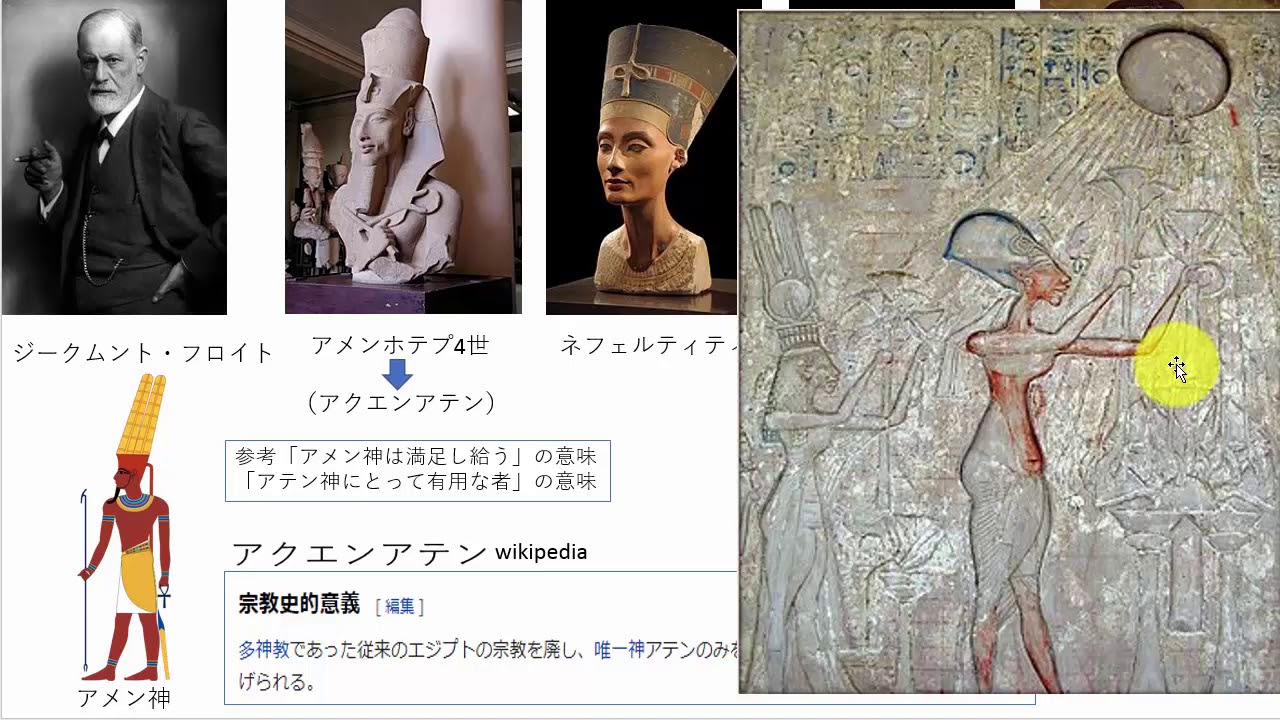 アクエンアテンのアテン神が キリスト教の神となった 古代探偵の歴史謎解きtv No 250 Egypt 25 田村栄吉 Youtube