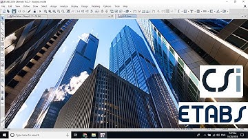 How to calculate weight of structure using etabs - Etabs tutorial 7