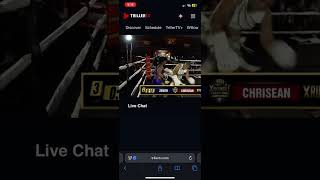 Chrisean vs Zennith 🥊🥊 #boxingmatch  #live #teamchrisean