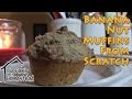 Banana Nut Muffins From Scratch EASY and Delicious