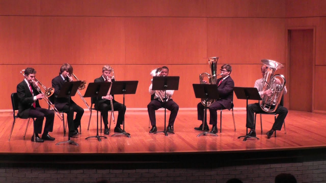 Brazil LSU Chamber Winds Low Brass Ensemble YouTube