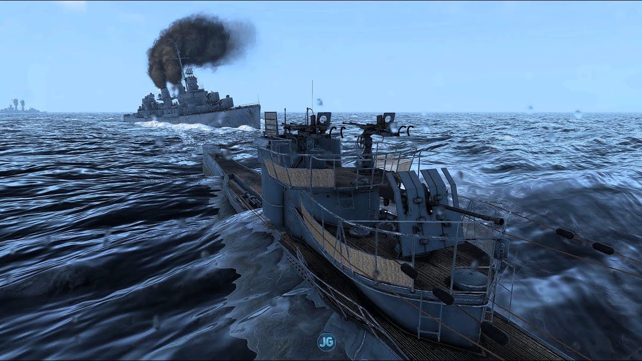 ⁣Battle of the Atlantic: Ships Against Submarines - Submarine Gameplay in War Thunder