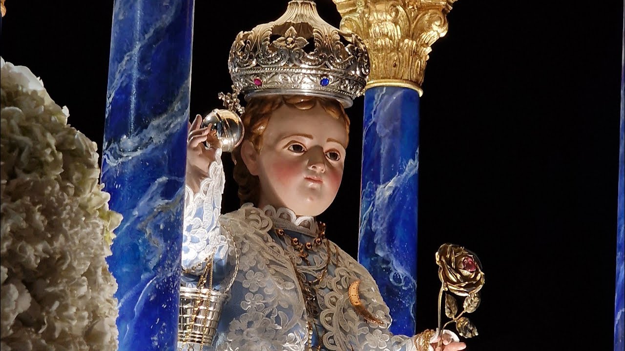 (PALERMO) - PROCESSIONE DI GESÙ BAMBINO DI PARTANNA MONDELLO (4K) 06/01/2025