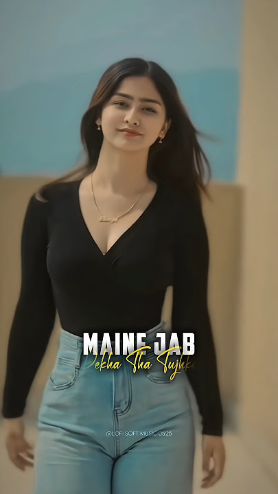 Maine Jab Dekha Tha Tujhko 🥺 | Lut Gaye 💔 | Jubin Nautiyal | Asthetic lyrics Status #status #lyrics